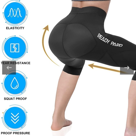 READY PARD Workout Leggings fRunning Compression Tights Tummy Control Shapewear - Picture 2 of 11